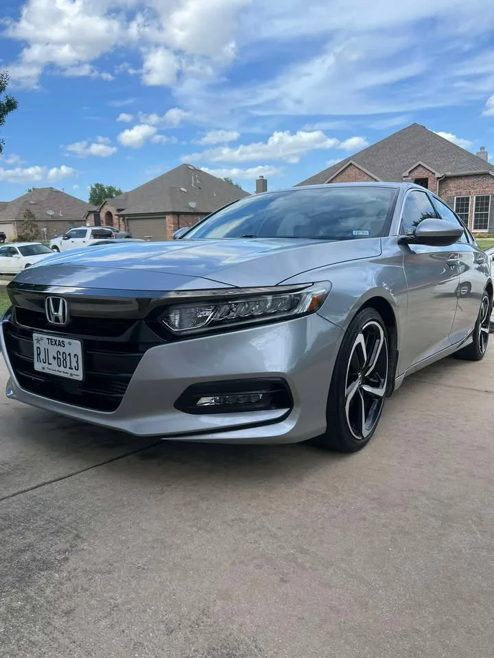 Accord exterior after detailing