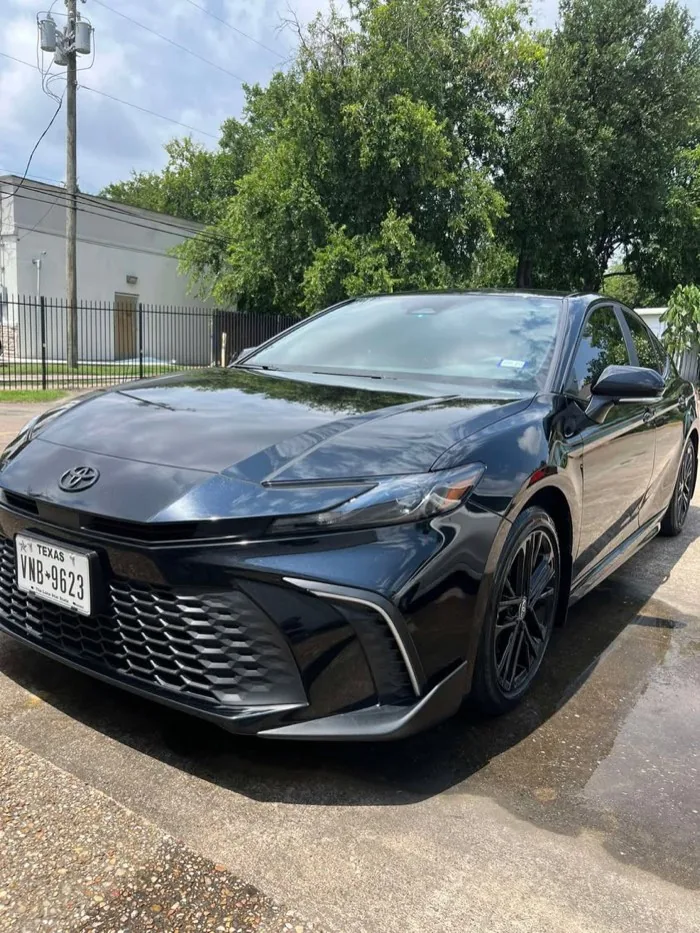Camry exterior after detailing