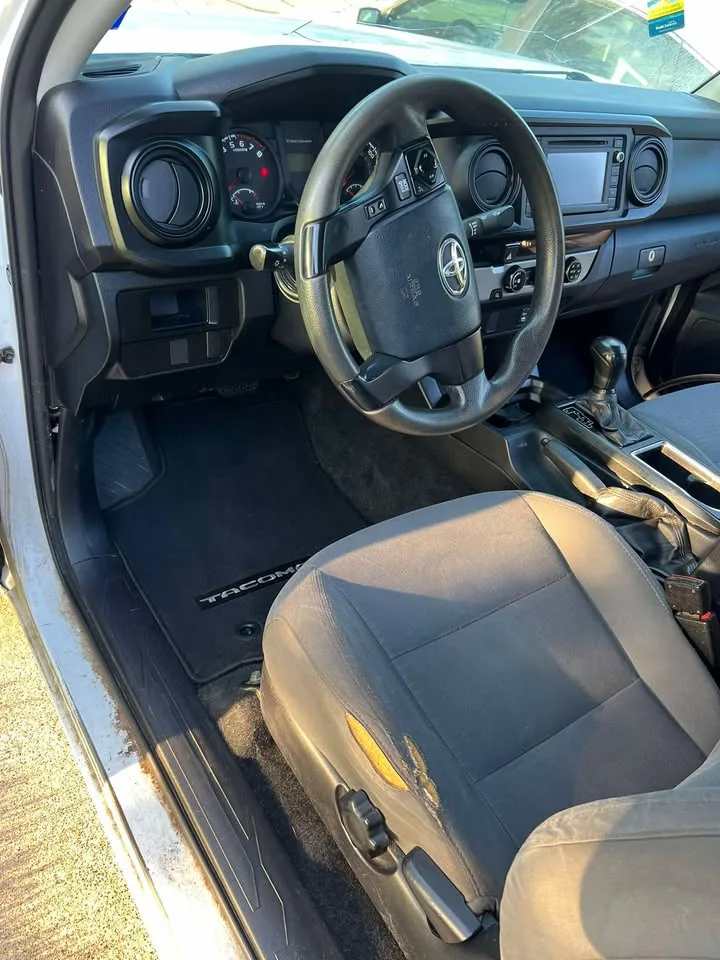 Tacoma front interior after detailing